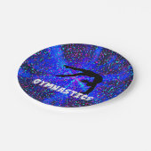 Gymnastik Back Handspring Paper Teller (Schrägansicht)