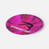 Gymnastik Back Handspring Paper Teller (Schrägansicht)