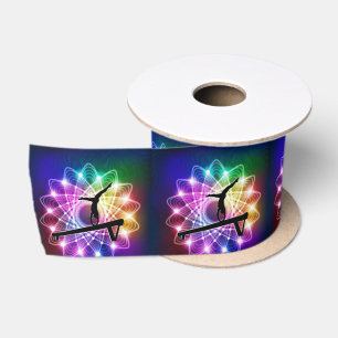Gymnastik Balance Beam Satin Ribbon Satinband