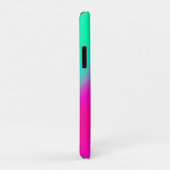 Gymnastik Balance Minze und Fuchsia Case-Mate iPhone Hülle (Hinten/Rechts)