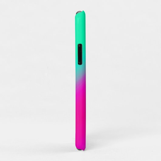 Gymnastik Balance Minze und Fuchsia Case-Mate iPhone Hülle (Hinten/Rechts)