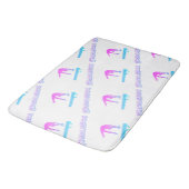 Gymnastik Balanceblatt Badematte (Schrägansicht)