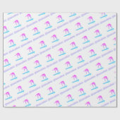 Gymnastik Balanceblatt Geschenkpapier (Flach)