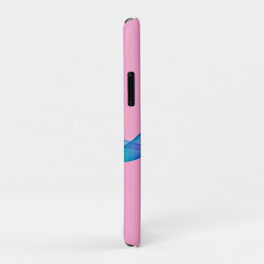 Gymnastik Balancebrage Rosa wirbeln Case-Mate iPhone Hülle (Hinten/Rechts)