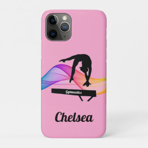 Gymnastik Balancebrage Rosa wirbeln Case-Mate iPhone Hülle