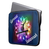 Gymnastik-Balancegebälk Laptop-Sieb Individuelle N Laptopschutzhülle (Vorderseite Links)