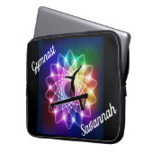 Gymnastik-Balancegebälk Laptop-Sieb Individuelle N Laptopschutzhülle (Vorderseite Links)