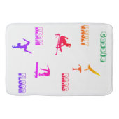 Gymnastik Bath Mat Badematte (Vorderseite)