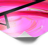 Gymnastik Beam Bold Abstrakt Custom Fotodruck (Ecke)