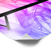 Gymnastik Beam Bold Abstrakte Custom Foto Print (Ecke)