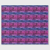 Gymnastik Beam Glam Geschenkpapier (Flach)