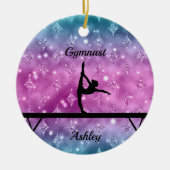 Gymnastik Beam Glam Keramik Ornament (Vorne)
