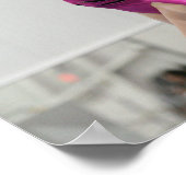 Gymnastik Beam Poster (Ecke)