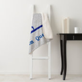 Gymnastik Beam Queen Blue / Silver Sherpa Blanket Sherpadecke (Beispiel)