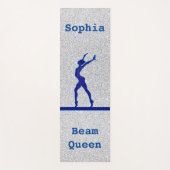 Gymnastik Beam Queen Custom Yoga Mat Yogamatte (Vorderseite)