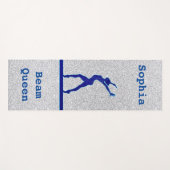 Gymnastik Beam Queen Custom Yoga Mat Yogamatte (Vorderseite (Horizontal))