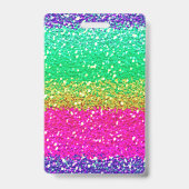 Gymnastik Beam Sparkle Ausweis (Rückseite)