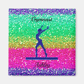 Gymnastik Beam Sparkle Magnet (Vorne)