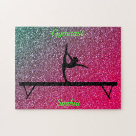 Gymnastik Beam Watermelon Sparkle Puzzle
