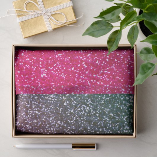 Gymnastik Beam Watermelon Sparkle Seidenpapier (Geschenk)