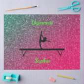 Gymnastik Beam Watermelon Sparkle Seidenpapier (Basteln)