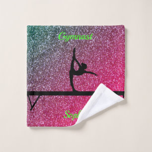 Gymnastik Beam Watermelon Sparkle Waschlappen