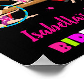 Gymnastik Begrüßungsschild Party Dreh Jump Poster (Ecke)