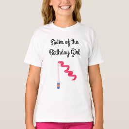 Gymnastik Birthday Sister T - Shirt