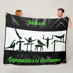 Gymnastik Blanket für Jungen Fleecedecke