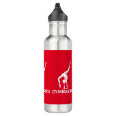 Gymnastik Blume Power Handstand Edelstahlflasche (Rechts)