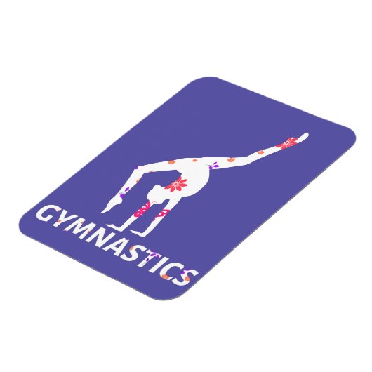 Gymnastik Blume Power Handstand Magnet (Linke Seite)