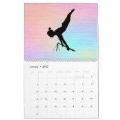 Gymnastik Blumenkalender Kalender (Jan 2027)