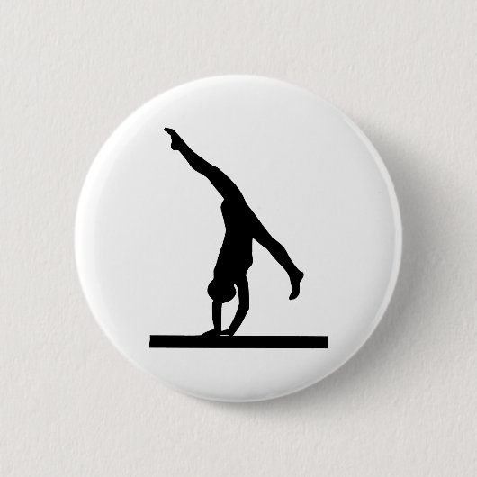 Gymnastik Button (Vorderseite)