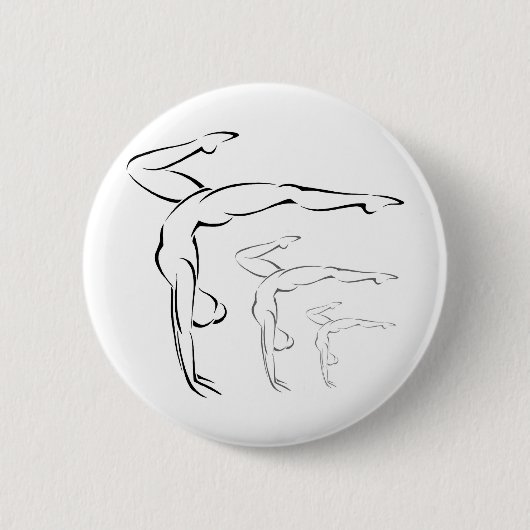 Gymnastik Button (Vorderseite)