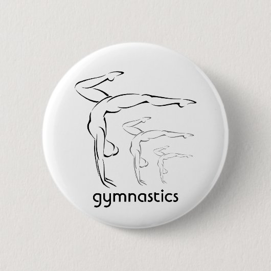 Gymnastik Button (Vorderseite)
