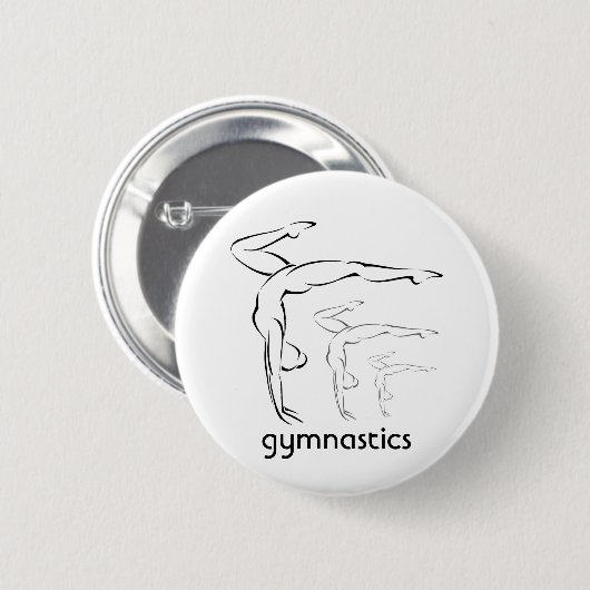 Gymnastik Button (Vorne & Hinten)