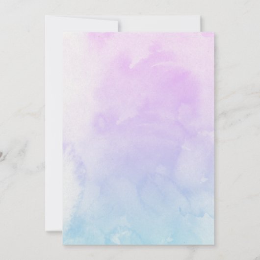 Gymnastik Cartwheels Geburtstagsparty Einladung (Rückseite)