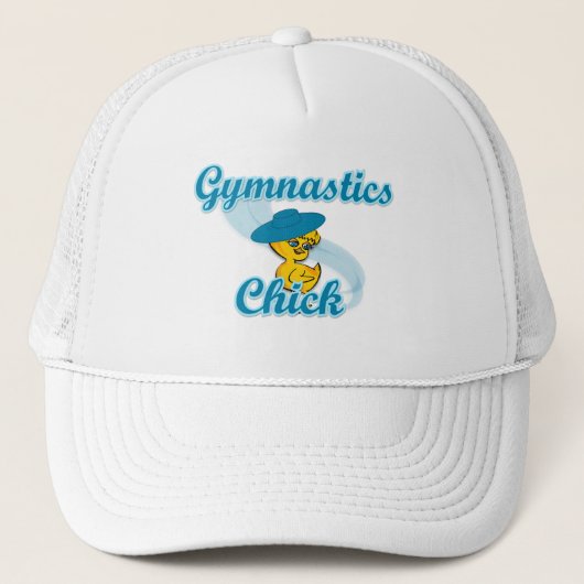 Gymnastik Chick #3 Truckerkappe (Vorderseite)