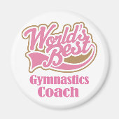 Gymnastik Coach Geschenk Magnet (Vorne)