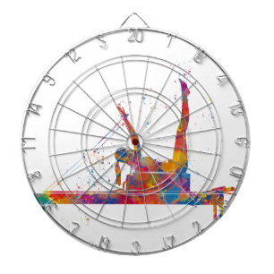 Gymnastik Dartscheibe