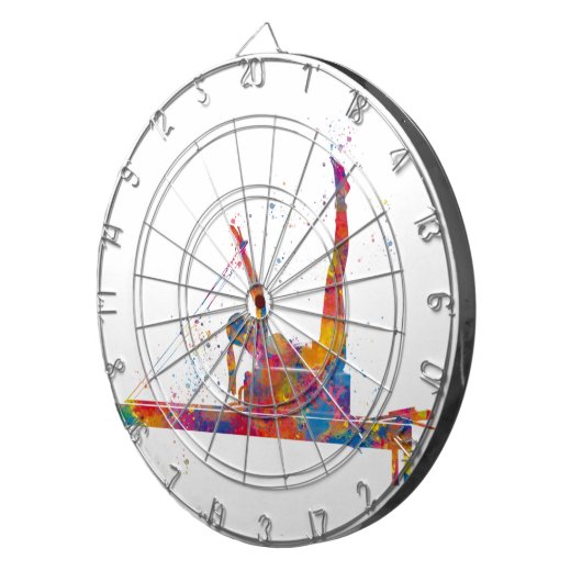 Gymnastik Dartscheibe (Vorderseite rechts)