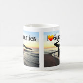 GYMNASTIK-DESIGN KAFFEETASSE (Mittel)