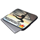 GYMNASTIK-DESIGN LAPTOPSCHUTZHÜLLE (Vorne Knopf)