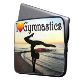 GYMNASTIK-DESIGN LAPTOPSCHUTZHÜLLE (Vorderseite Links)