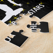 Gymnastik, die für die Sterne erreicht Puzzle (Seite)