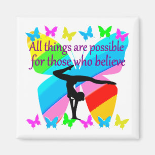GYMNASTIK DREAMS WIRD WAHR MAGNET