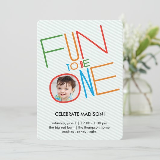 Gymnastik Einladung (Stehend Vorderseite)