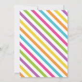 Gymnastik Einladung zum Geburtstag (Rückseite)