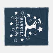 Gymnastik Erreichbarkeit für den Namen des Sterns  Fleecedecke (Vorderseite (Horizontal))