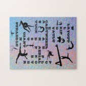 Gymnastik Fähigkeiten Crosswords Holografie Puzzle (Horizontal)